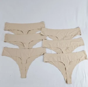 Damen Seamless G-String mit Medium Fit Beige Größe 4XL - Bild 1 von 11
