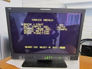 JVC DT-V20l3D 20-INCH BROADCAST STUDIO MONITOR - Picture 1 of 7