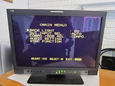 JVC DT-V20l3D 20-INCH BROADCAST STUDIO MONITOR - Image 1 of 4