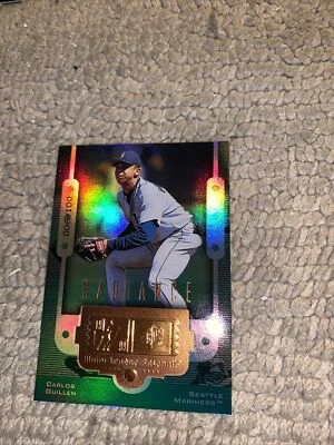 Carlos Guillén #117 Upper Deck SPx Radiance 006/100 1999 finite Cb1 Foto 1 de 3