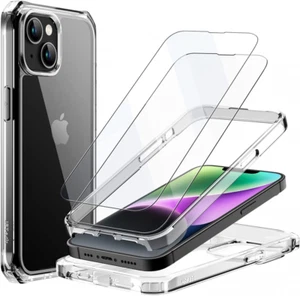 JETech Case for iPhone 14 6.1-Inch with 2-Pack Tempered Glass Screen... - Picture 1 of 21