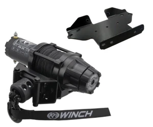 KFI KAWASAKI BRUTE FORCE 750 05-24 MOUNT ASSAULT 2500 LB WINCH SYNTHETIC CABLE - Picture 1 of 1