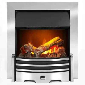 Dimplex Opti-myst Chrome effect Inset Electric Fire (D)65mm - Picture 1 of 14