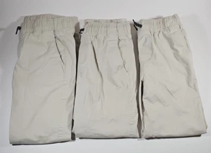 Lot of 3 Sonoma Relaxed Chino Pants Boys Small Pull Up Kohls - Picture 1 of 10