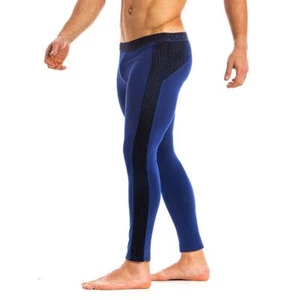 MEDIUM Modus Vivendi Legging Wolf Meggings UV Protection Blue 18862 B47 - Picture 1 of 6