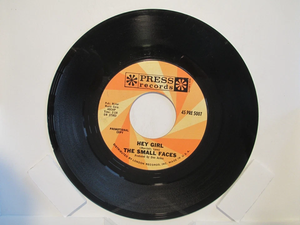 45 PRE 5007 The Small Faces PRESS Records Promo Copy 45 RPM   377B35 - Image 1 of 3