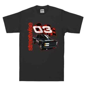 STREETWISE CLOTHING 03 SS T-Shirt (Black) Men's Tee - Picture 1 of 1