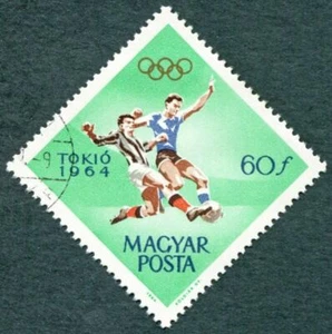 HUNGARY 1964 60fi SG2001 used NG Olympic Games Tokyo Football ##W54 - Picture 1 of 1