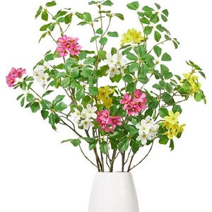 3 PCS 43.3 Inch Artificial Greenery Stems Fake Branches with Leaves for Vase ... - Picture 1 of 9