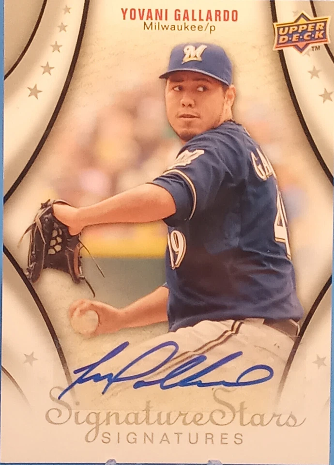 Tarjetas coleccionables de béisbol 2009 Upper Deck Signature Stars tú eliges base automática azul Foto 1 de 1