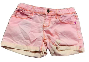 Youth Girls LEI Chelsea Low Rise Sz 7 Reg Pink Shorts - Picture 1 of 5