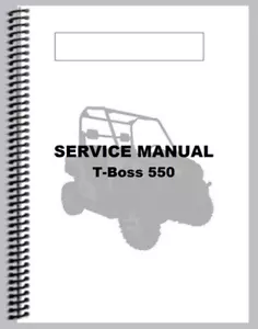 Manual de servicio Massimo T-Boss 550 UTV - Imagen 1 de 1