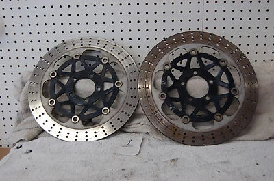1994-1997 KAWASAKI ZX9R NINJA FRONT BRAKE ROTORS-PAIR — 第 1/4 张图片