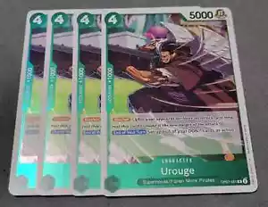 Urouge OP07-021 Rare Playset (x4) 500 Years in the Future One Piece TCG Card - Picture 1 of 1