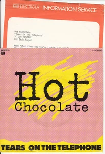 HOT CHOCOLATE - Tears on the Telephone * 1983 * TOP SINGLE (M-:)) mit INFO - Bild 1 von 1