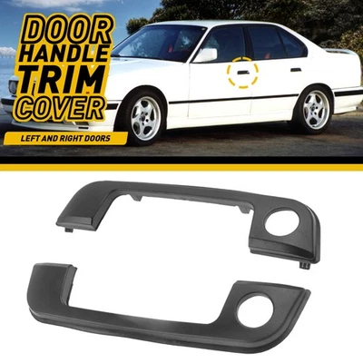 Накладка на переднюю левую и правую внешнюю дверную ручку для 92–99 BMW 318i 318is 320i EAW - Изображение 1 из 4