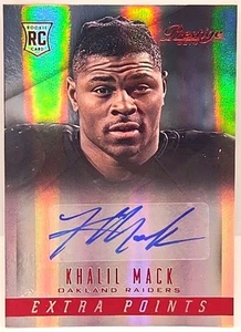 2014 Panini Prestige Extra Points Red Signatures Khalil Mack #258 Rookie Auto RC - Bild 1 von 2
