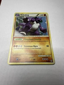 Nidoking 6/102 Triumphant Holo LP Pokemon Card - Picture 1 of 2