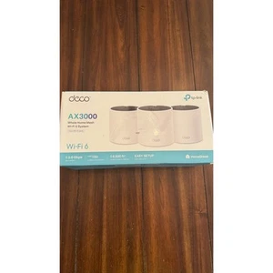 TP-Link Deco AX3000 Whole Home Mesh WiFi 6 System - 3 Pack - Afbeelding 1 van 6