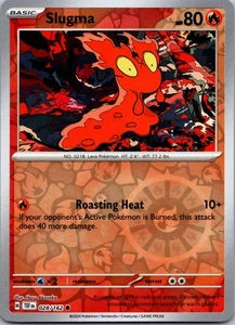 Slugma Reverse Holo Common SV05: Temporal Forces 028/162 NM - Picture 1 of 2