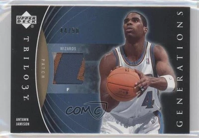 Parche Antawn Jamison 2006 Upper Deck Trilogy Generations Present Materials/50 Foto 1 de 2