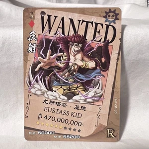 Eustass Kid R OF-02-091 Wanted One Piece Anime Trading Card TCG - Picture 1 of 2