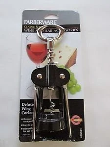 Sacacorchos Farberware Soft Grips negro aleación de zinc Foto 1 de 1