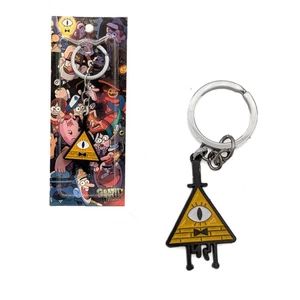 Neu Bill Chiffre GRAVITY FALLS 1,5 Zoll Schlüsselanhänger Schlüsselanhängsel Charm Anhänger - Bild 1 von 3