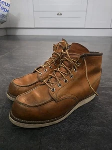 Botas Red Wing Edición Limitada Clásicas Sin usar, en caja, Puntera Marrón Tostado Reino Unido 8 - Imagen 1 de 4