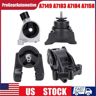 Двигатель, коробка передач и крепление для Hyundai Entourage 07-10 Kia Sedona 4 шт. - Изображение 1 из 4