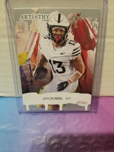 2025 Sage Artistry Silver #10 Jaylin Noel Texans RC - Picture 1 of 7