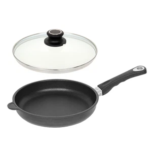 Padella IN Ghisa Lotus - Bassa Ø 24cm,Pavimento 18,5cm,Altezza 5,1cm Con Deckel - Foto 1 di 4