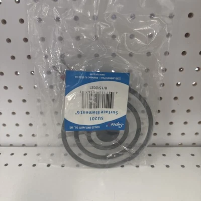 6" Burner Eye for Whirlpool W10345407 Magic Chef Y04000036 - Image 1 of 2