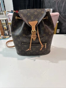 Mochila Montsouris con monograma LOUIS VUITTON - Imagen 1 de 11