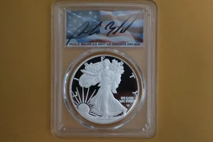 2022 W PROOF SILVER EAGLE CONGRATULATION SET PCGS PR70 DCAM FDI Thomas Cleveland - Picture 1 of 4