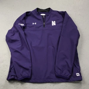 Northwestern Wildcats Jacket Mens XL Under Armour TEAM ISSUED Football NCAA B1G - Picture 1 of 9