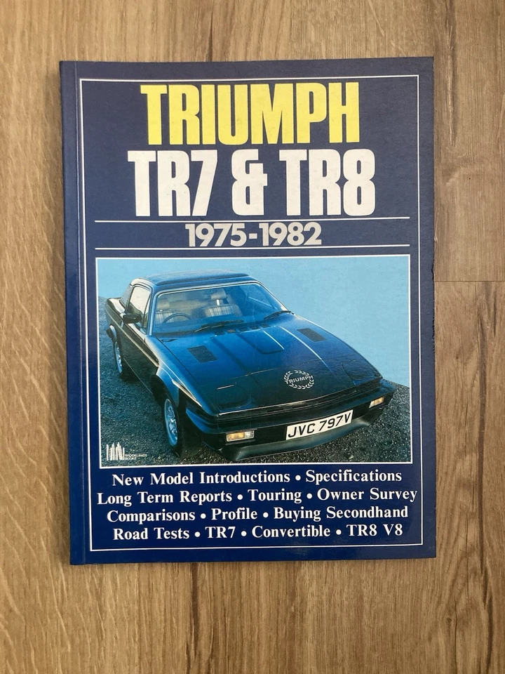 Triumph TR7 & TR8 1975-1982 Book Road Tests, Specs, Performance Rallying Foto 1 de 2