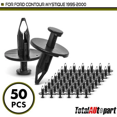 50x Clips de retención de parachoques delantero para Ford Mystique Contour 7,94 mm Nylon tipo empuje Foto 1 de 4