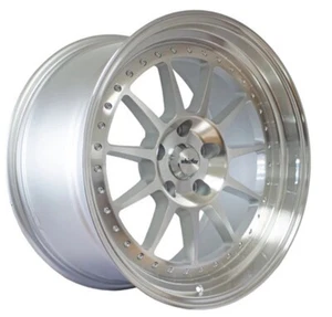 17x9 +25 Whistler SK11 5x114.3 Full Machined Silver Wheels (Set of 4) - Picture 1 of 2