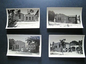 FOTOGRAFIA anni '20 FT LAUDERDALE FLORIDA costruzione casa Cayot & Hart lotto (2b) - Foto 1 di 2