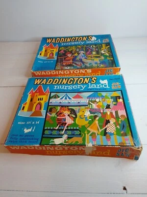 Waddingtons Nursery Land Jigsaw X 2  complete  - Image 1 of 4