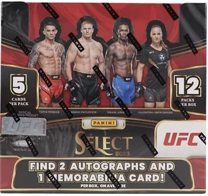 2023 PANINI SELECT UFC HOBBY BOX NEW FACTORY SEALED - Picture 1 of 2