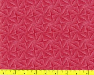 Rosarote drehende ausgefallene Dreiecke Meterware CPARED05500 - Bild 1 von 1