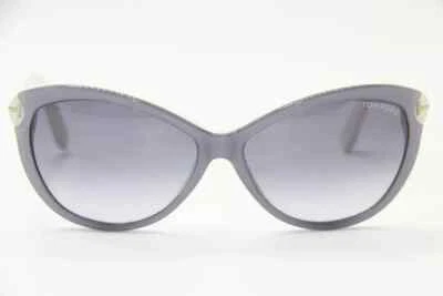 Óculos de sol Tom Ford TELMA armação cinza e branca lente azul TF0325 20W 60-14-135 - Imagem 1 de 3