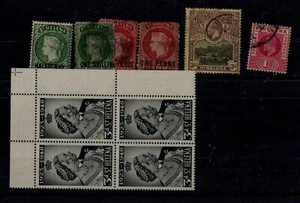 ST HELENA EARLY OVPT 1/2D, 1/-D, 4D Y 3D PLUS USADO PRINCIPALMENTE HIGH CAT - Imagen 1 de 1