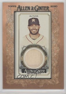 2020 Topps Allen & Ginter's Framed Mini Relics Jose Altuve #MFR-JA