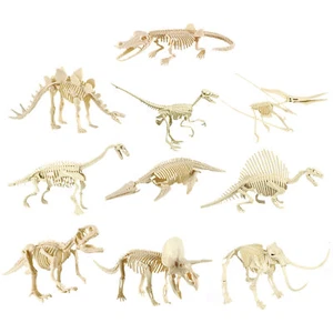 Dinosaur Fossil Dig Kit Dino Skeleton Set Educational Kid Toy - Picture 1 of 11