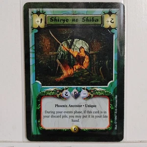 SHIRYO NO SHIBA -- LEGEND 5 RINGS CCG -- CRIMSON & JADE -- NM - Picture 1 of 1