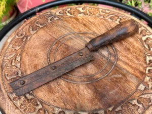 1800s Antique Old Rare Iron Hand Forged Knife - Picture 1 of 17