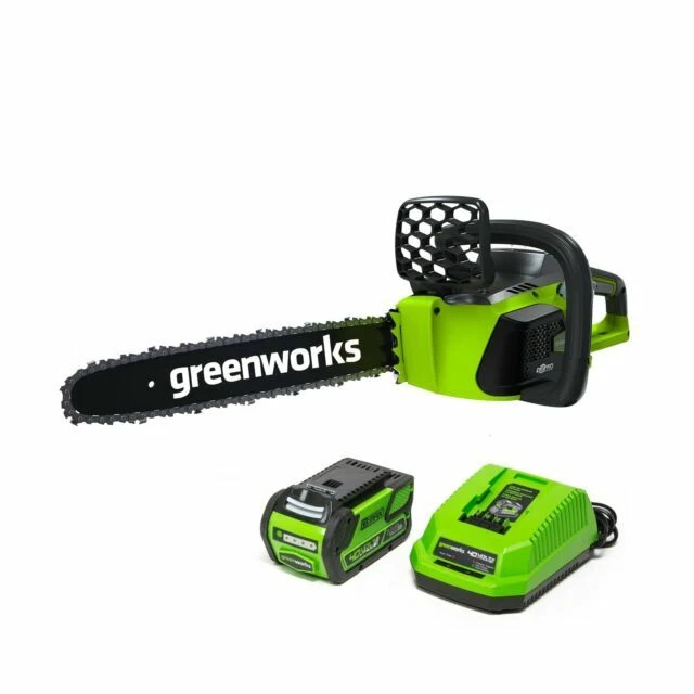 Greenworks 20312 Brushless Chainsaw 16" - Green